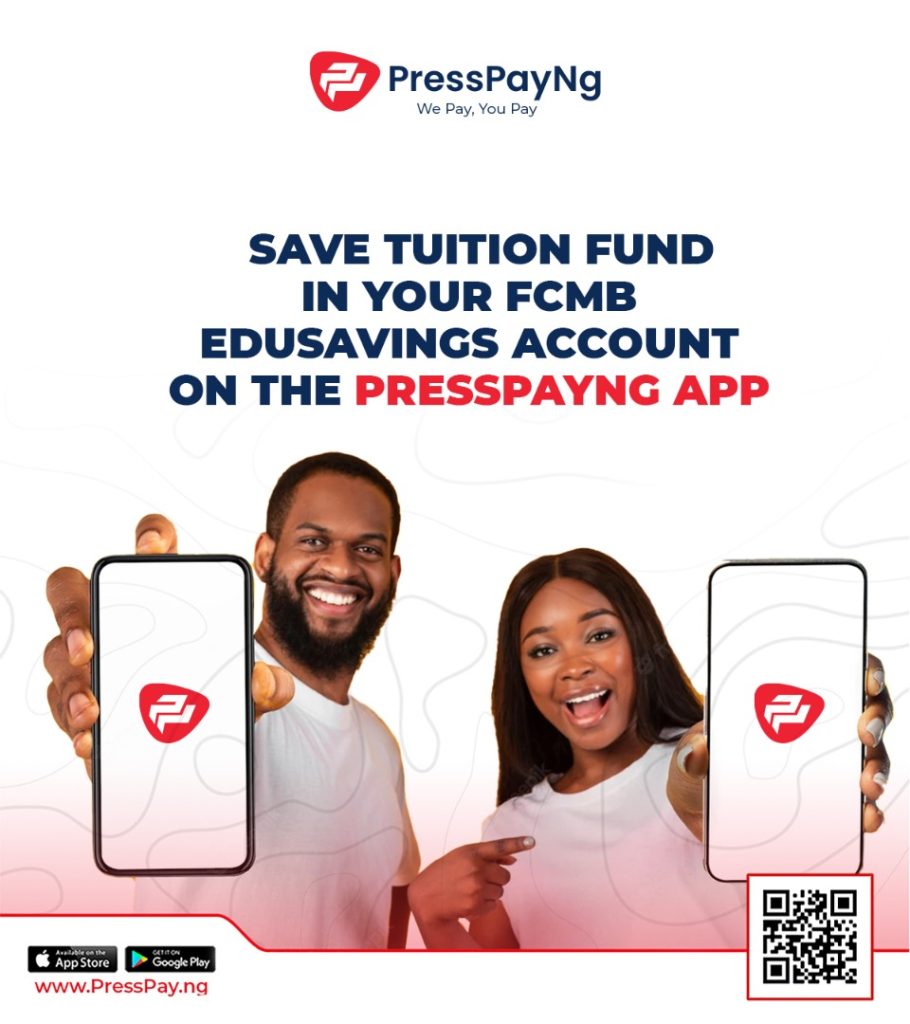 FCMB Education Savings/Loans Account opening made easy with PressPayNg