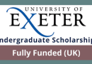 2025 Hornby Trust Scholarship at University of Exeter UK | Fully Funded