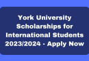 2025 York University Glendon Scholarship in Canada(up to $10,000)