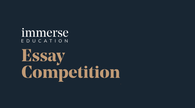 immerse education essay competition 2023 results