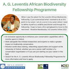 A. G. Leventis African Biodiversity Fellowship Programme 2024/2025 for African Researchers