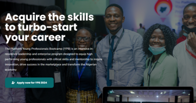 Call for Applications: The Platform Young Professionals Bootcamp 2024 for young Nigerians