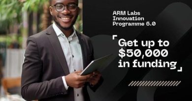 ARM Labs Innovation Program 6.0 for early-stage Entrepreneurs ( Up to $50,000 in funding)