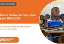 The PEP Research Fellows in Education Program 2024 for Young African Researchers
