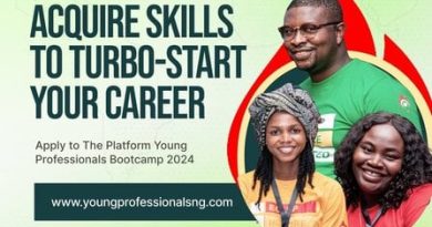 The Platform Young Professionals Bootcamp 2024 for young Nigerians