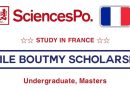 France Émile Boutmy Scholarship 2024 (Fully Funded)