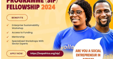 Call For Applications: LEAP Africa Social Innovators Program 2024 For Entrepreneurs in Africa