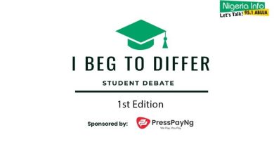 PressPayNg X Nigeria Info FM: I Beg to Differ Student Debate (Semi-Final)