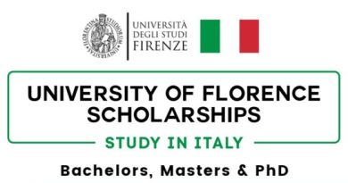 University Of Florence Scholarships 2024-25 For International Students in Italy