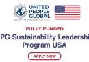 UPG Sustainability Leadership Program 2025 in the USA (Fully Funded)