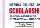 President’s PhD Scholarships 2025 at Imperial College London