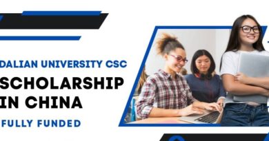 Dalian University CSC Scholarship 2025 in China (Fully Funded)