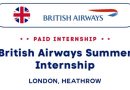 British Airways Summer Internship 2025