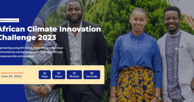 Call for Application: African Climate Innovation Challenge 2025 ($10,000 Prize)