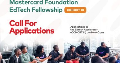 CcHUB and Mastercard Foundation EdTech Fellowship Cohort 3 ($100k in equity free funding)