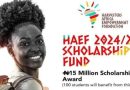 Harvesters Africa Empowerment Foundation Scholarship Fund 2025 (Up to N15Million Fund)