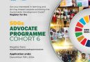 Sustainable Development Goals (SDGs) Advocate Program Cohort 6