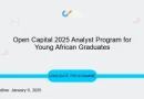 Call For Applications: The Open Capital Analyst Program 2025 for Young African Graduates