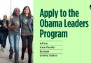 Obama Foundation’s Africa Leaders Program 2025/2026 for young African Changemakers