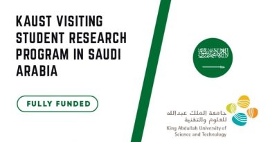 KAUST Visiting Student Research Program 2025 in Saudi Arabia (Fully Funded)