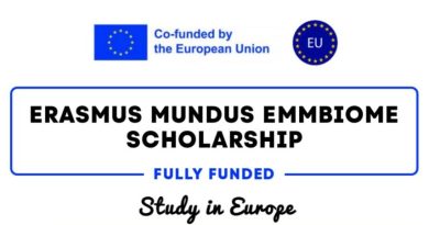 Erasmus Mundus EMMBIOME Scholarship 2025 (Fully Funded)