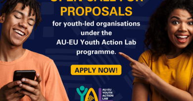 Call for Applications: AU-EU Youth Lab Representation Grants 2025 ( Up to €20,000 Grant Prize)