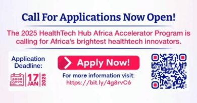 Call For Application: 2025 HealthTech Hub Africa (HTHA) Accelerator Program