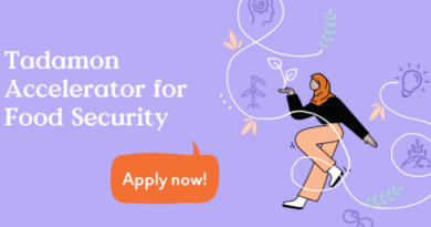 Call For Applications: Tadamon Accelerator for Food Security 2025 (up to $40,000)